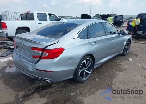 2018 Honda Accord Sport 2.0T из США, поврежденный, VIN 1HGCV2F39JA009689